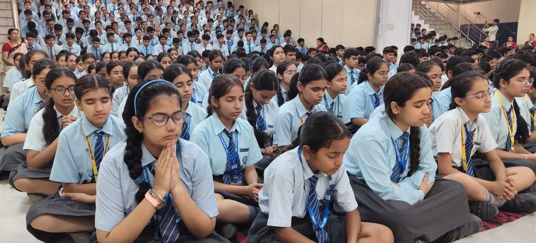 Students attending a Gurukul Guidance school workshop